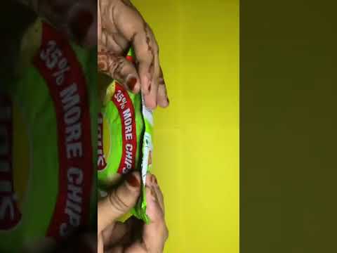 Lay’s American Style Cream & Onion Flavour | Lays Asmr | asmr | chocolate Asmr | #shorts