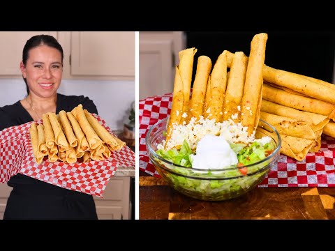 ¡Ni en los PUESTOS saben Así! Flautas de Papa con Salsa de 10 ✨