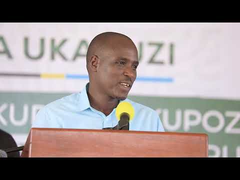 ETDCO JIPIMENI KWA KAZI; KAZI ITAKUTETEA SIYO NETWORK YA WATU- DKT.BITEKO