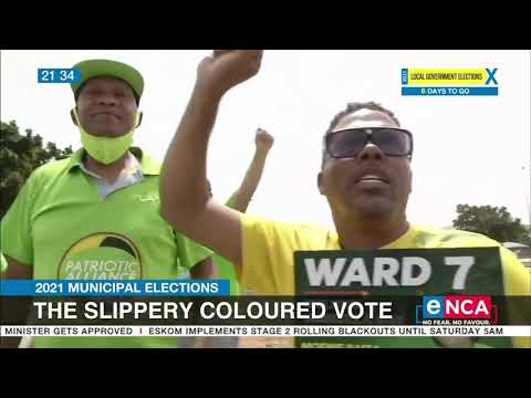 2021 Municipal Elections The slippery coloured vote