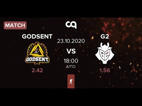 [RUS] GODSENT vs G2 Esports - DreamHack Open Fall 2020  [23.10.2020]