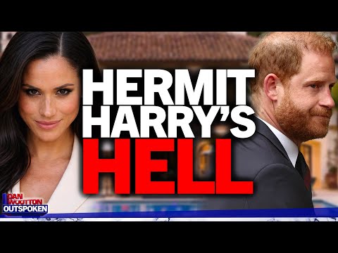 "Told to walk behind her" Prince Harry is now hermit house husband spare controlled by Meghan Markle