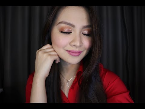 My Very First Full-On Glam Make Up Tutorial Using The Bronze Extended Kyshadow Palette
