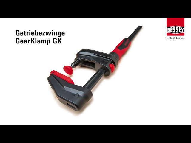 Video teaser for Getriebezwinge BESSEY GearKlamp GK / Serre-joint professionnel BESSEY GearKlamp GK 2459351