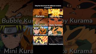 Download lagu ​Only 1% of Naruto fans know ALL these Kurama forms!🔥 #naruto #anime mp3