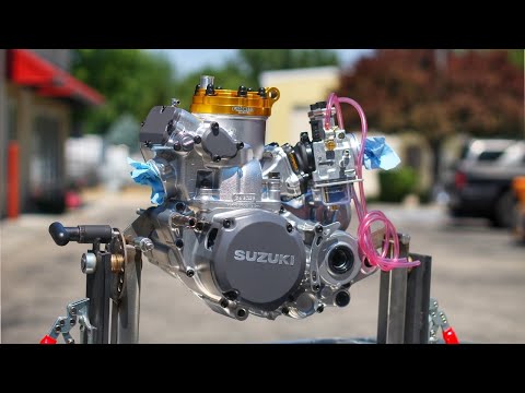 The SEXIEST two stroke engine I have ever seen!! 🤯 2006 Suzuki RM250 Dirt Bike Build
