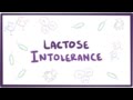 Lactose intolerance - causes, symptoms, diagnosis, treatment & pathology
