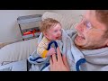 Baby Laughs for the First Time!