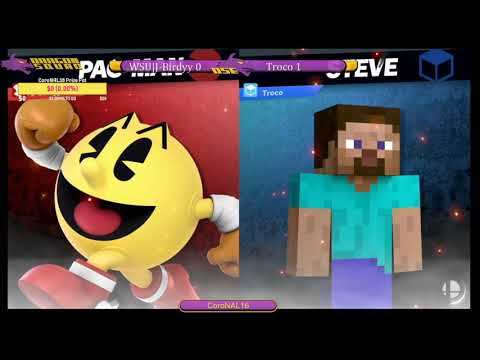 J-Birdyy [Pac Man] vs Troco [Steve] CoroNAL16 Pools