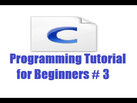 C Programming for Beginners 3 - Simple input and output (printf , scanf , placeholder )