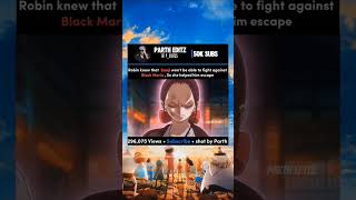 RIP BLACK MARIA 💀 #nicorobin #sanji #onepiece
