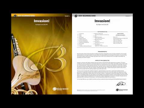 Invasion!, by Ralph Ford – Score & Sound