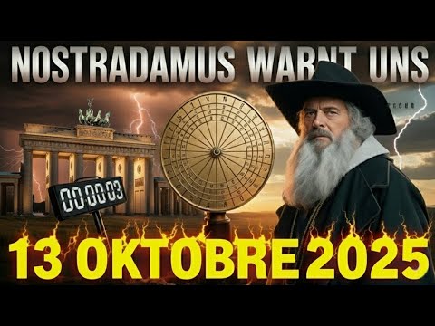 What will REALLY happen on October 13, 2025, according to Nostradamus