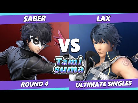 TAMISUMA 245 Round 4 - Saber (Joker, Greninja) Vs. Lax (Chrom) SSBU Smash Ultimate