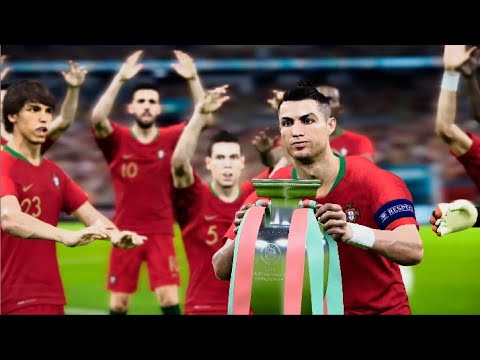 eFootball™ 2021/portugal vs spain Gameplay