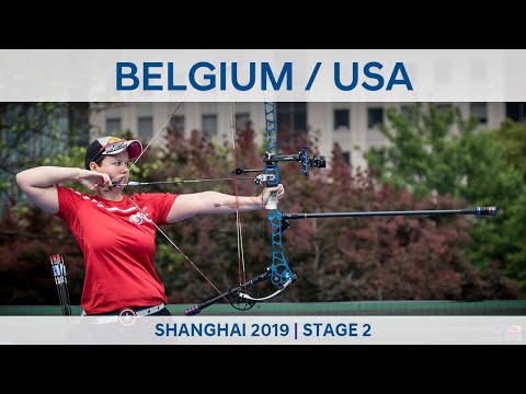 Belgium v USA – compound mixed team gold | Shanghai 2019 World Cup S2