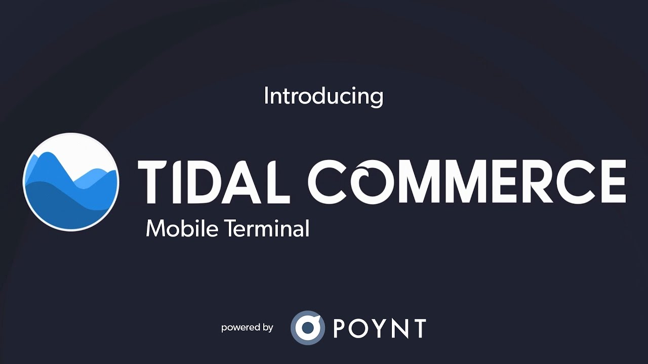 Mobile Terminal from Tidal Commerce