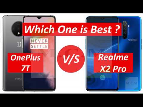 Realme X2 Pro Vs OnePlus 7T || Full Comparison || By Mobile Comparison Master