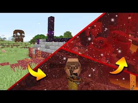 MINECRAFT ITA - NUOVI PORTALI, PIGLIN E FORTEZZA NEL NUOVO NETHER! #141 - [S02-E17]