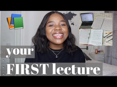 EVERYTHING students need to know BEFORE first lecture: note taking, organising etc.