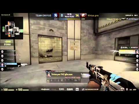 TaZ Amazing 1 vs 3 Clutch To Make It 15-0 - Virtus.Pro vs EnVyUS 10.09.15