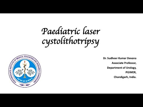 Paediatric Cystolithotripsy
