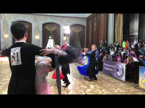 Emil Mailund - Melissa Wederkinck, DEN | Slowfox | WDSF Youth Open Standard | Codreanca 2019