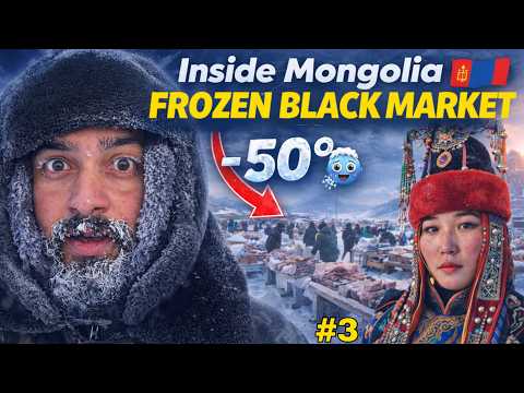 Inside Mongolia Frozen Black Market 🇲🇳