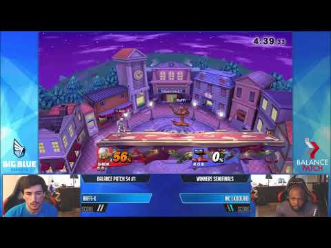 Balance Patch Smash 4 S1W1 - Raffi-X vs. InC | Koolaid - Winners Semis