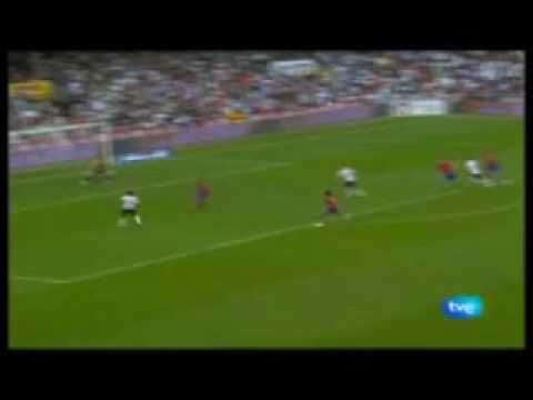 Liga 2009 : J07 : Valence - Numancia : 4-0