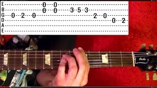 Guitar Lesson - LED ZEPPELIN - Moby Dick - With Printable Tabs