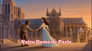 Notre Dame de Paris - Quasimodo &amp; Esmeralda | AI FRENCH LOVE SONG