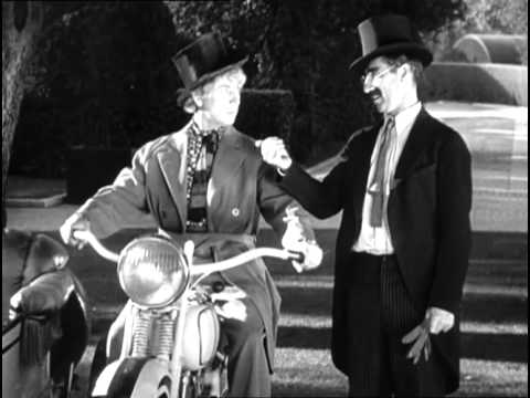 harpo sidecars groucho marx bros duck soup PT2