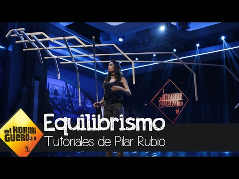 Pilar Rubio se convierte en equilibrista para superar un nuevo reto - El Hormiguero 3.0