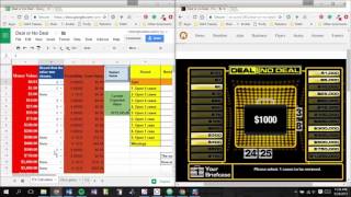 Playing Deal or No Deal with Excel