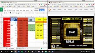 Playing Deal or No Deal with Excel