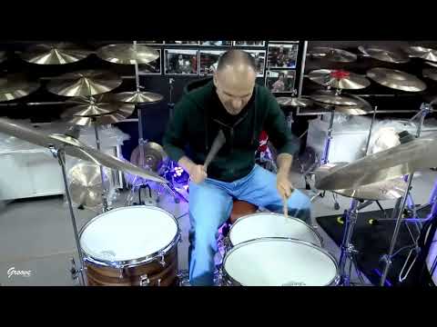 Bruno Pedroso Incredible Performance - Using Groove Cymbals!