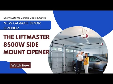 The Liftmaster 8500W Side Mount Garage Door Opener