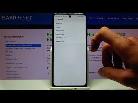 Cómo cambiar el idioma en LG K62 Plus - configurar el idioma