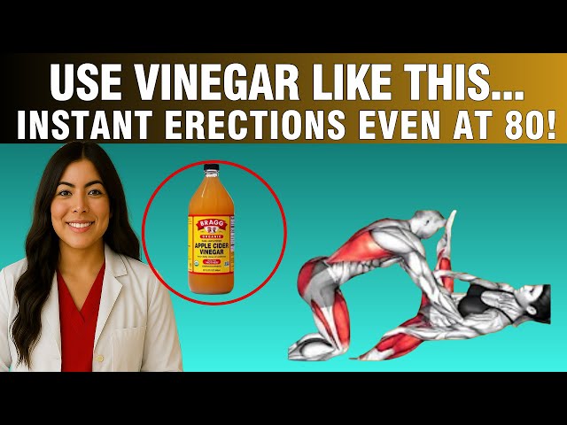 Senior Men Should Never Use Olive Oil Alone For Blood Flow Vinegar Is