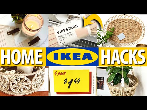 *15* GENIUS IKEA HACKS (you've NEVER seen before)… quick and easy but AMAZING