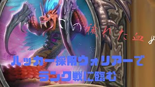 ロア・ハッカー採用！ウォリアーを使ってファティーグ狙ってみた。