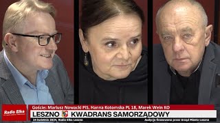 Wideo1: Leszno Kwadrans Samorzdowy - M. Nowacki, H. Kotomska, M. Wein