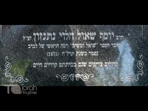 Journey to Ukraine: Lemberg/Lvov - The Kever of the Shoel U'mashiv, Rav Yosef Shaul Halevi Nathanson