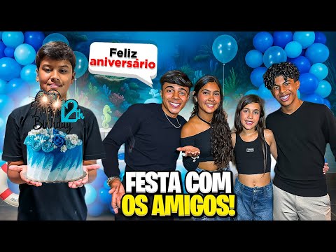 ESTEVÃO AND GABRIEL MET THE PINA SISTERS AT A BIRTHDAY PARTY!🥳 *everything that happened at the p...
