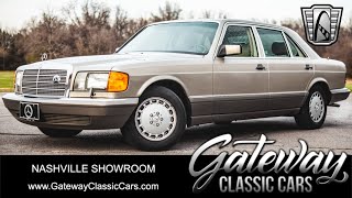 Video Thumbnail for 1987 Mercedes-Benz 420SEL