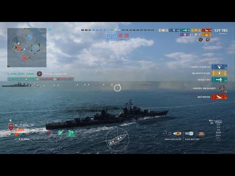 WoWS Legends: New Reworked (Nerfed?) Kléber Still Pretty Strong