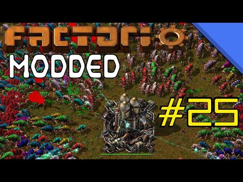 We have blue science | Factorio gameplay with mods ep25
