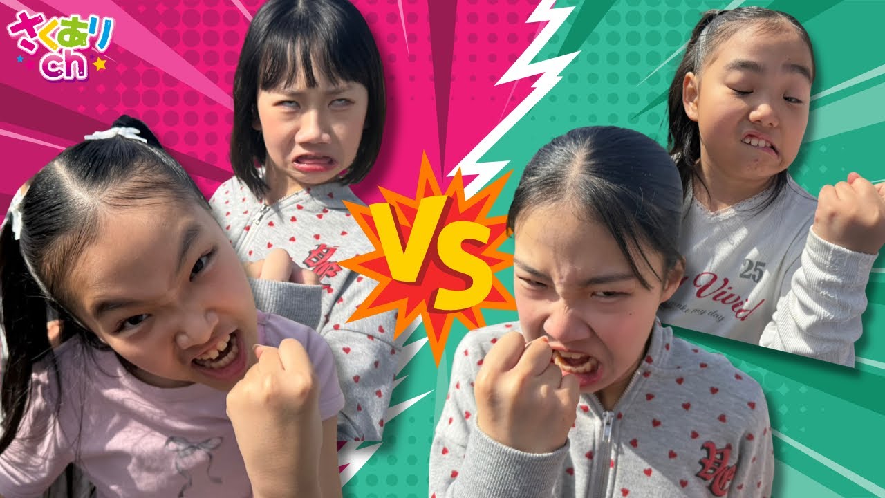 誰が1番早い？50m走！本気の対決⁉️ 新学期　運動