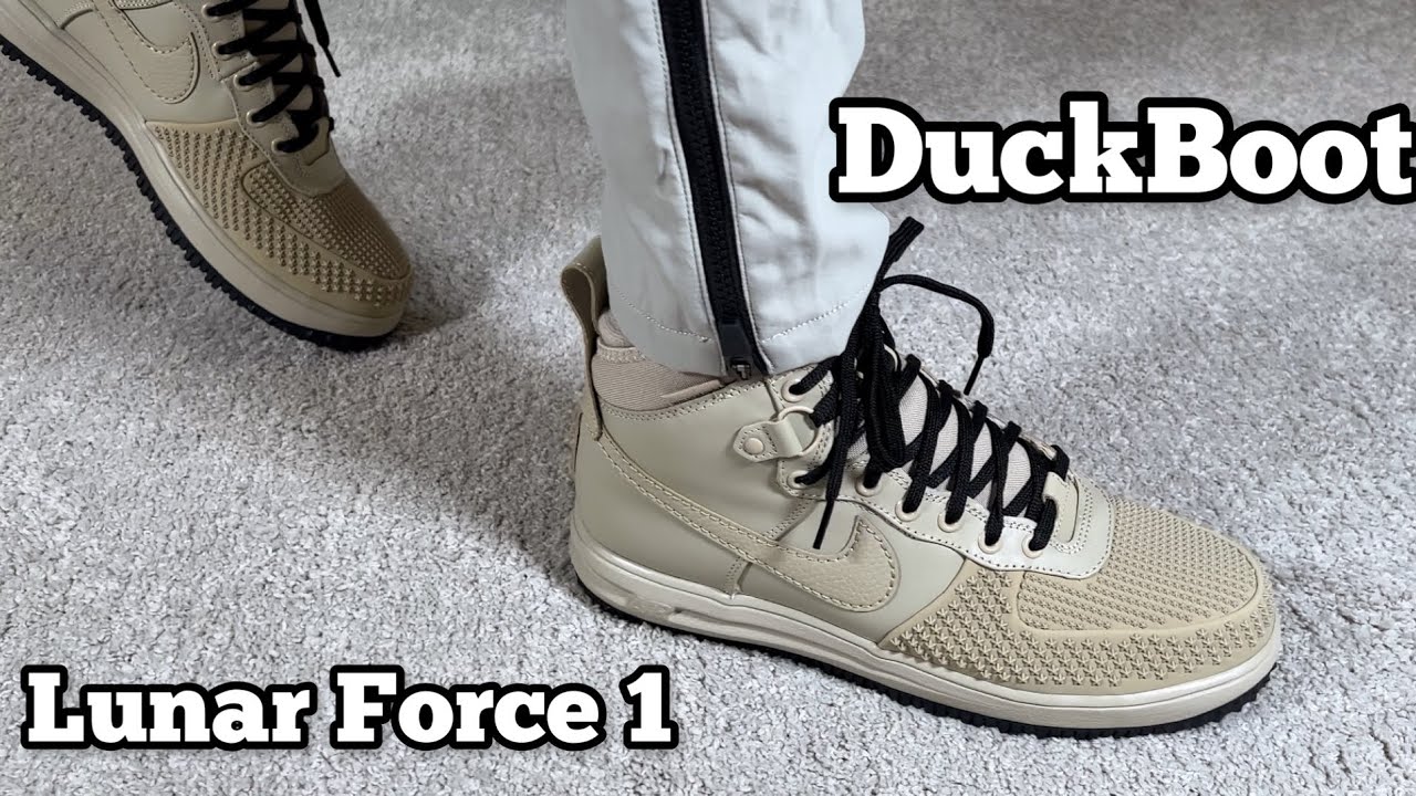 Nike Lunar Force 1 DuckBoot Review& On foot